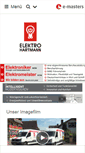 Mobile Screenshot of elektroservice-hartmann.com
